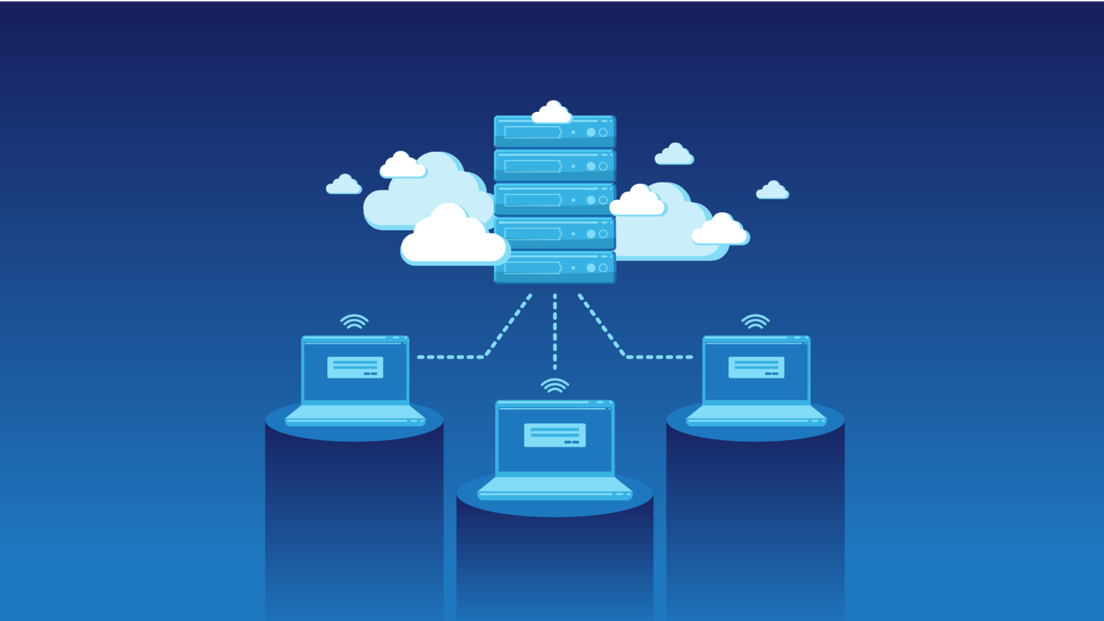 Máy chủ đám mây là một dịch vụ lưu trữ dữ liệu trên nền tảng đám mây