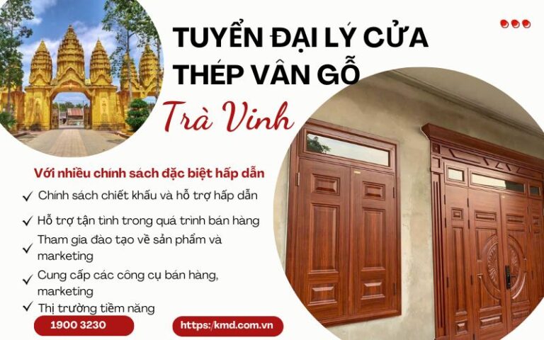 nơi mua cửa thép vân gỗ tại Trà Vinh